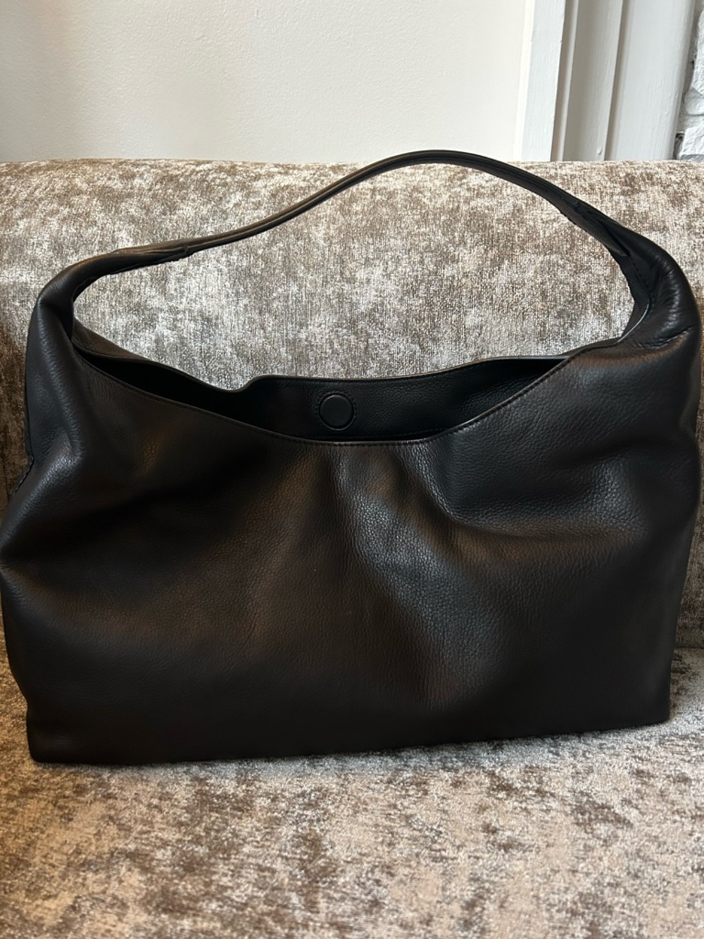 NWT • Madewell Mylie Leather bag in True Black